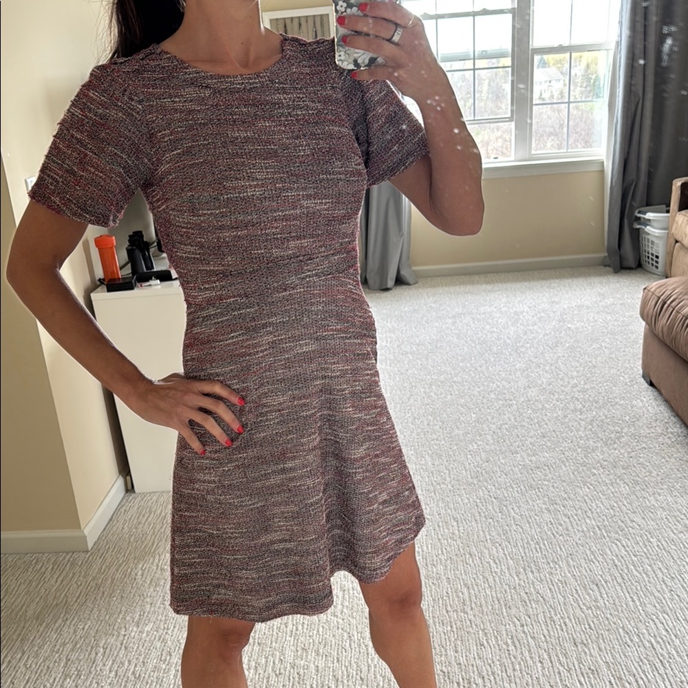 LOFT Multicolor Knit Dress